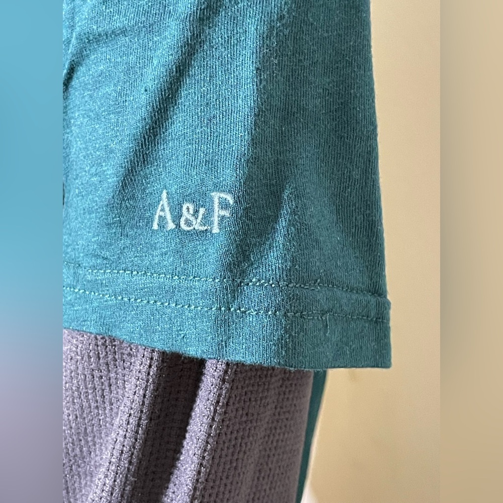 Sz 13/14 boys youth unisex  Abercrombie &Fitch kids long sleeve t-shirt crewneck - Picture 9 of 15